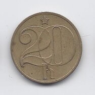 ČEKOSLOVAKIJA 20 HALERU 1983 KM # 74 VF ČEKOSLOVAKIJA 20 HALERU 1983 KM # 74 VF