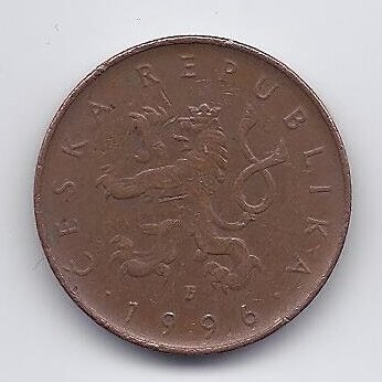 ČEKIJA 10 KORUN 1996 KM # 4 VF 1