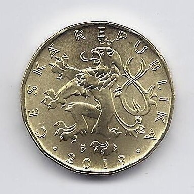 CZECH REP. 20 KORUN 2019 KM # 186 UNC Alois Rašin 1