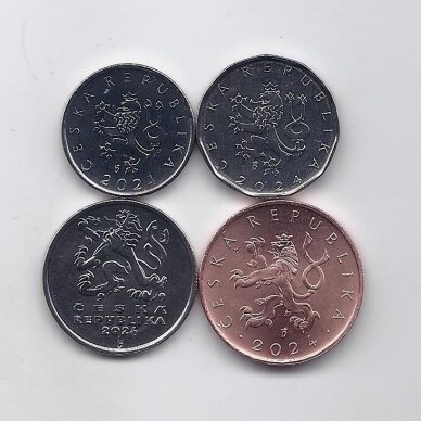 CZECH REP. 2024 4 coins set 1