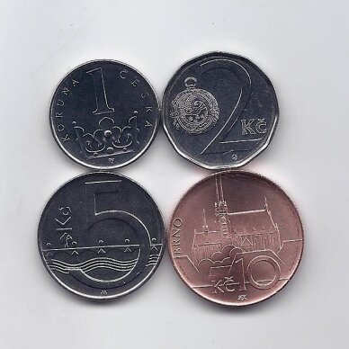 CZECH REP. 2024 4 coins set