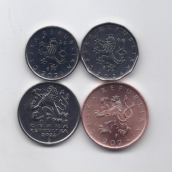 CZECH REP. 2024 4 coins set 1