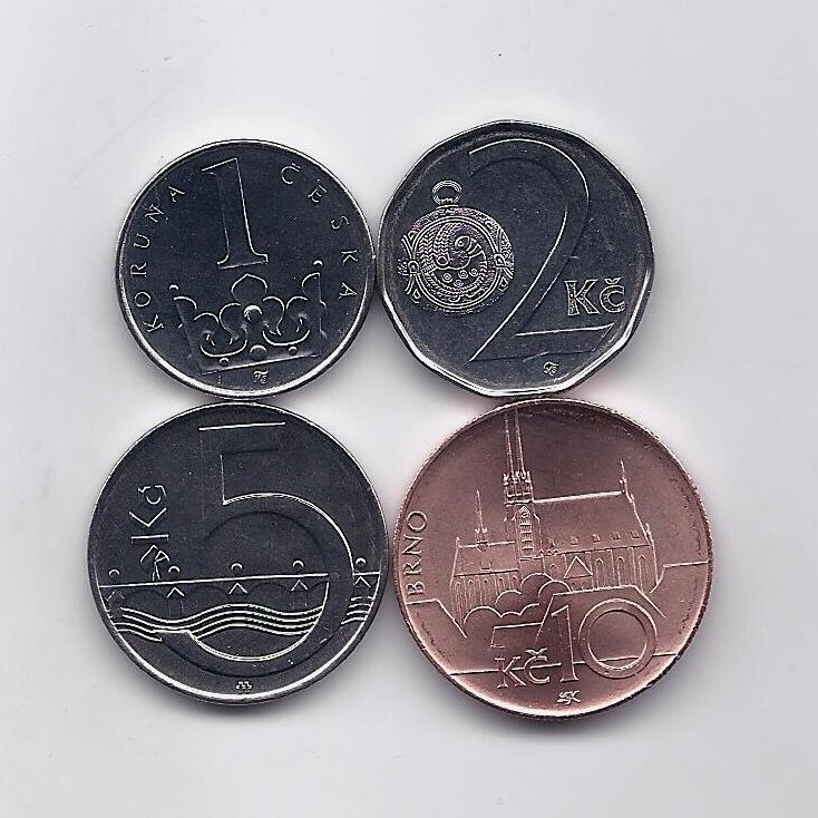 CZECH REP. 2024 4 coins set