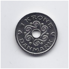 DENMARK 1 KRONE 2016 KM # 873.1 XF DENMARK 1 KRONE 2016 KM # 873.1 XF