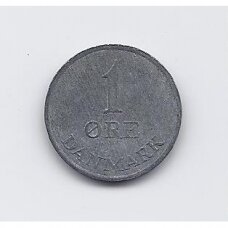 DENMARK 1 ORE 1961 KM # 839.2 VF DENMARK 1 ORE 1961 KM # 839.2 VF