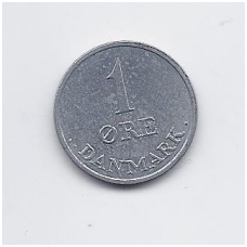 DENMARK 1 ORE 1972 KM # 839.3 XF DENMARK 1 ORE 1972 KM # 839.3 XF