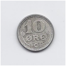 DANIJA 10 ORE 1917 KM # 818.1 VF