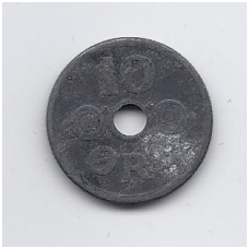 DENMARK 10 ORE 194? KM # 822.2a F/VG DENMARK 10 ORE 194? KM # 822.2a F/VG