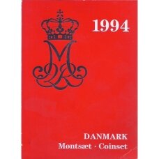 DANIJA 1994 m. Oficialus banko rinkinys DANIJA 1994 m. Oficialus banko rinkinys