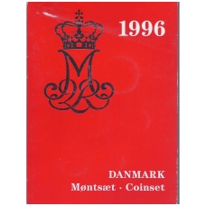 DANIJA 1996 m. Oficialus banko rinkinys DANIJA 1996 m. Oficialus banko rinkinys