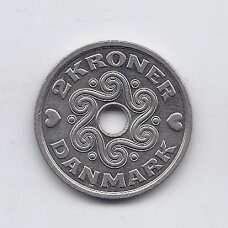 DENMARK 2 KRONER 1998 KM # 874.1 XF DENMARK 2 KRONER 1998 KM # 874.1 XF