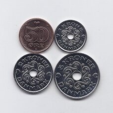 DANIJA 2021 m. 4 monetų rinkinys