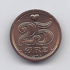 DENMARK 25 ORE 1990 KM # 868.1 UNC DENMARK 25 ORE 1990 KM # 868.1 UNC