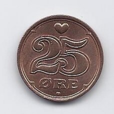 DENMARK 25 ORE 2005 KM # 868.2 XF