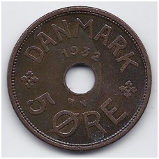 DANIJA 5 ORE 1932 KM # 828.2 VF