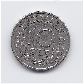 DANIJA 10 ORE 1968 KM # 849 VF