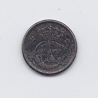 DENMARK 1 ORE 1918 KM # 812.1a F 1