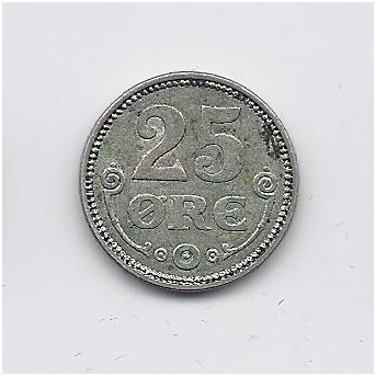 DENMARK 25 ORE 1919 KM # 815.2 VF