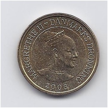 DANIJA 10 KRONER 2008 KM # 925 VF Sirijus 1