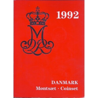 DENMARK 1992 Official bank set