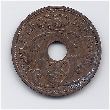 DENMARK 5 ORE 1930 KM # 828.2 VF 1