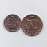 DENMARK 1990 2 coins set