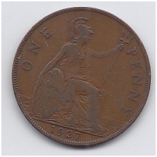 GREAT BRITAIN 1 PENNY 1927 KM # 826 VF GREAT BRITAIN 1 PENNY 1927 KM # 826 VF