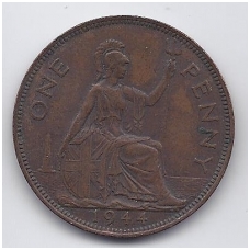 GREAT BRITAIN 1 PENNY 1944 KM # 845 F/VF GREAT BRITAIN 1 PENNY 1944 KM # 845 F/VF