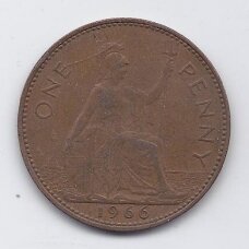 GREAT BRITAIN 1 PENNY 1966 KM # 897 VF GREAT BRITAIN 1 PENNY 1966 KM # 897 VF
