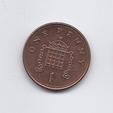 GREAT BRITAIN 1 PENNY 2002 KM # 986 VF