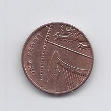 GREAT BRITAIN 1 PENNY 2013 KM # 1107 XF