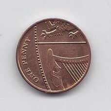 GREAT BRITAIN 1 PENNY 2014 KM # 1107 XF
