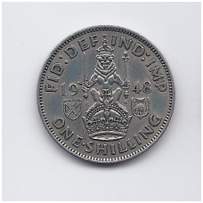 GREAT BRITAIN 1 SHILLING 1948 KM # 864 VF GREAT BRITAIN 1 SHILLING 1948 KM # 864 VF