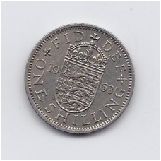 GREAT BRITAIN 1 SHILLING 1963 KM # 904 VF GREAT BRITAIN 1 SHILLING 1963 KM # 904 VF