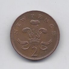GREAT BRITAIN 2 NEW PENCE 1975 KM # 916 VF GREAT BRITAIN 2 NEW PENCE 1975 KM # 916 VF