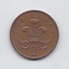 GREAT BRITAIN 2 PENCE 1990 KM # 936 VF GREAT BRITAIN 2 PENCE 1990 KM # 936 VF
