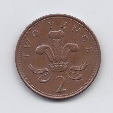 GREAT BRITAIN 2 PENCE 1996 KM # 936a VF