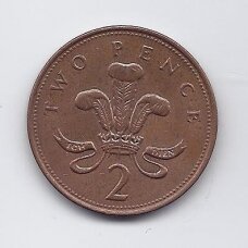 GREAT BRITAIN 2 PENCE 1999 KM # 987 VF