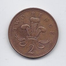 GREAT BRITAIN 2 PENCE 2005 KM # 987 VF