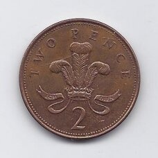 GREAT BRITAIN 2 PENCE 2007 KM # 987 VF GREAT BRITAIN 2 PENCE 2007 KM # 987 VF