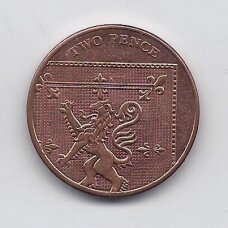 GREAT BRITAIN 2 PENCE 2012 KM # 1108 XF