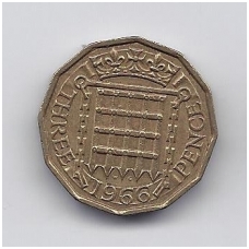 GREAT BRITAIN 3 PENCE 1966 KM # 900 VF GREAT BRITAIN 3 PENCE 1966 KM # 900 VF