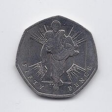 GREAT BRITAIN 50 PENCE 2006 KM # 1058 VF