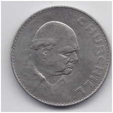 GREAT BRITAIN 1 CROWN 1965 KM # 910 XF Churchill GREAT BRITAIN 1 CROWN 1965 KM # 910 XF Churchill