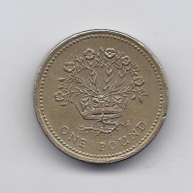 GREAT BRITAIN 1 POUND 1991 KM # 946 VF