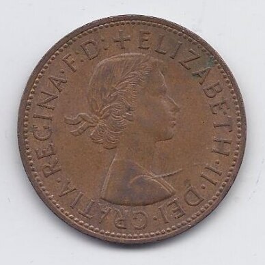 GREAT BRITAIN 1 PENNY 1965 KM # 897 VF 1