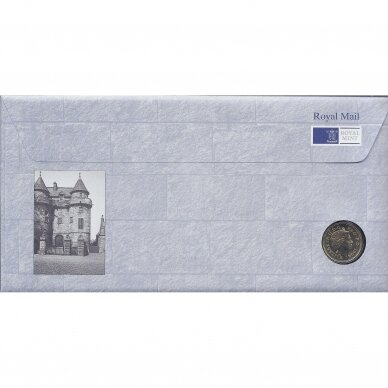 DIDŽIOJI BRITANIJA 1 POUND 1999 KM # 998 UNC (specialiame voke) 3