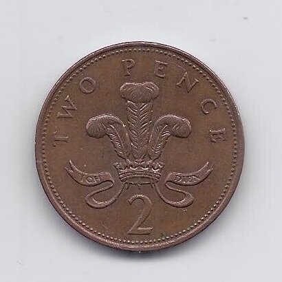 GREAT BRITAIN 2 PENCE 1994 KM # 936a VF