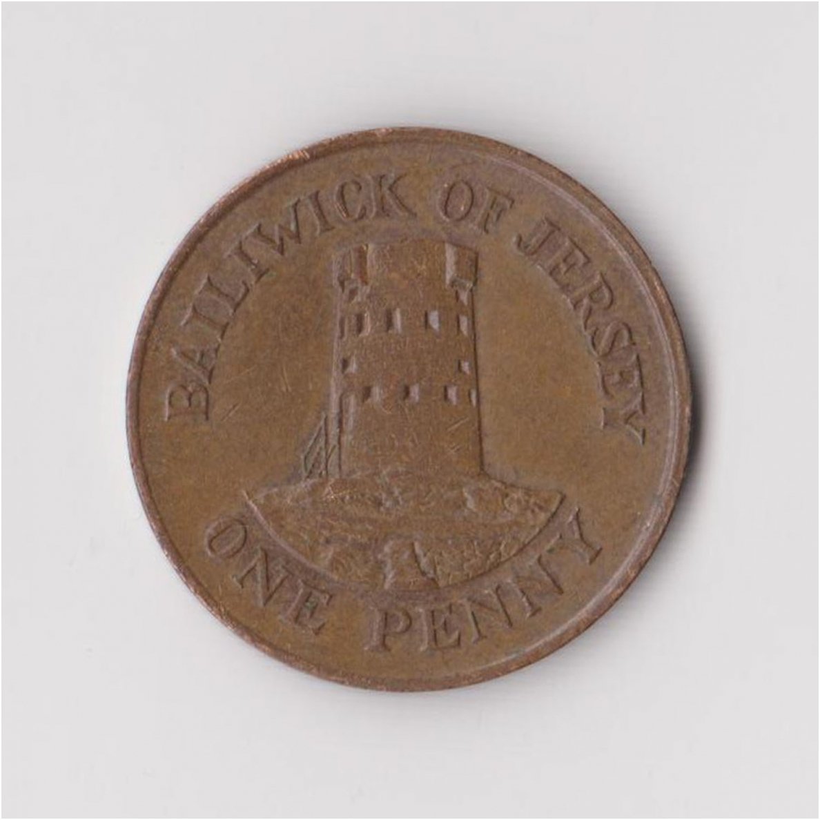 JERSEY 1 PENNY 1994 KM # 54 VF