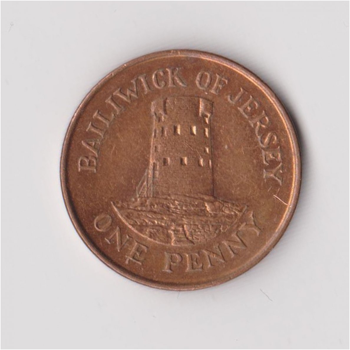 JERSEY 1 PENNY 1998 KM # 103 VF